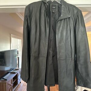 Wilsons Leather Dark Leather Jacket